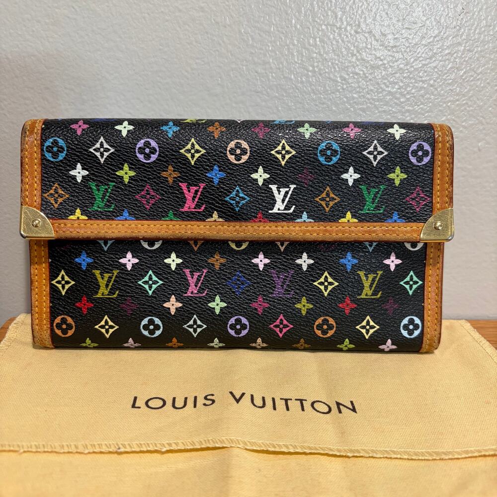 #3217 LOUIS VUITTON Murakami Wallet